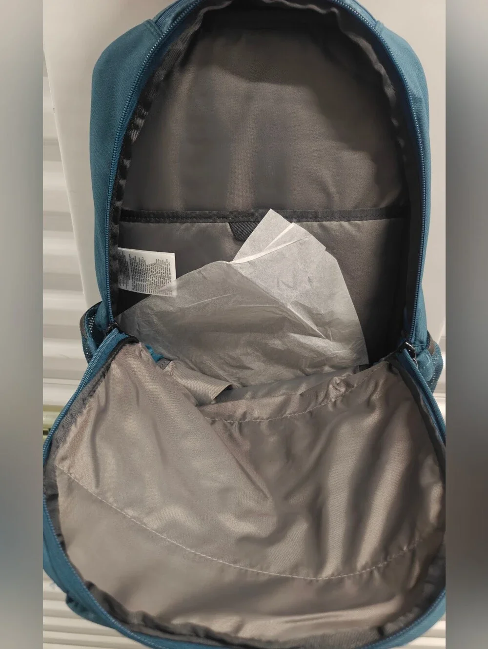 NEW The North Face Vault Backpack Deep Teal Space Black